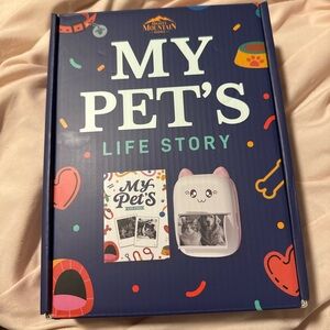 My Pet's Life Story Book Diary
